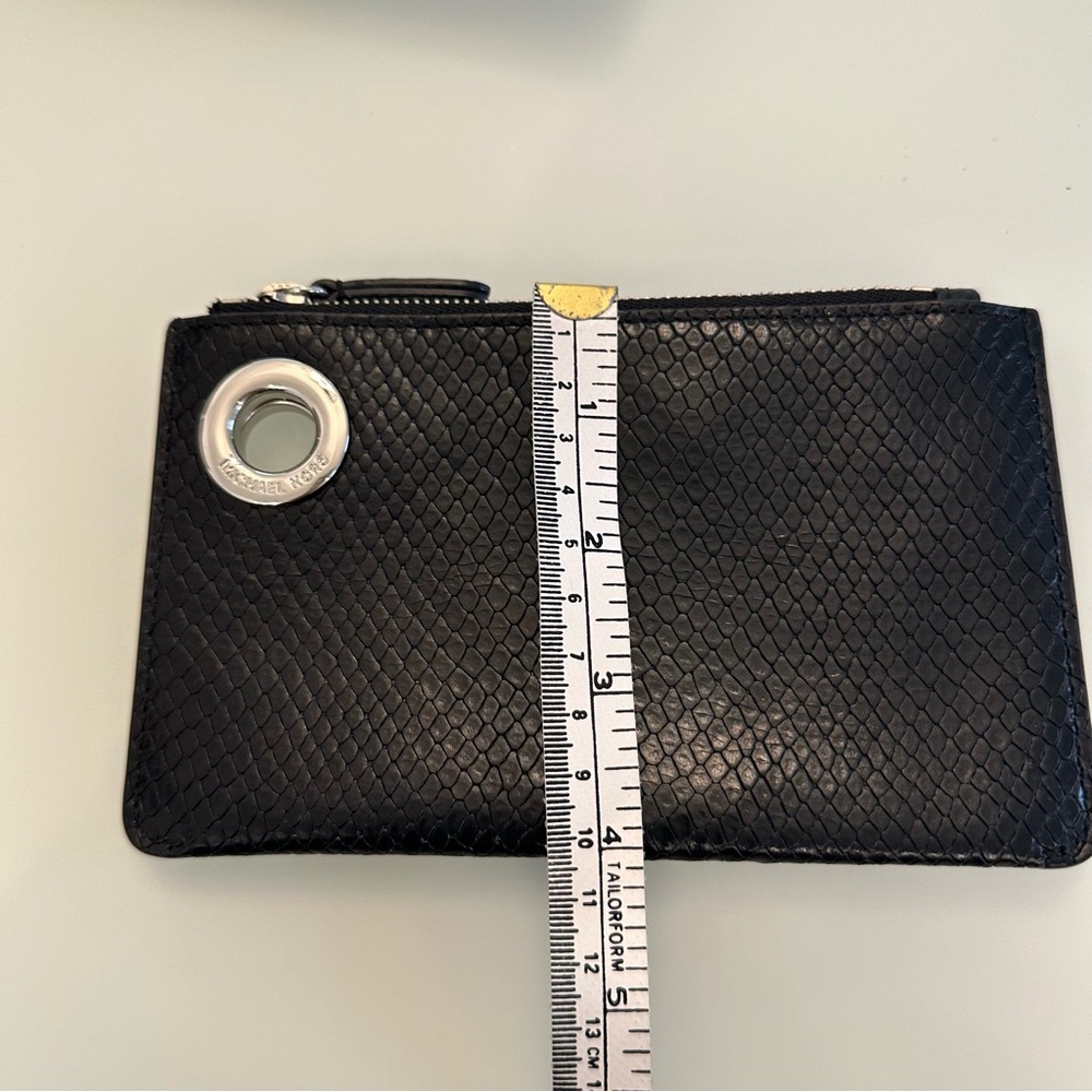 NWOT | Michael Kors | Jet Set Trio | Black / Charcoal Wristlet / Pouch / Clutch - Picture 15 of 16